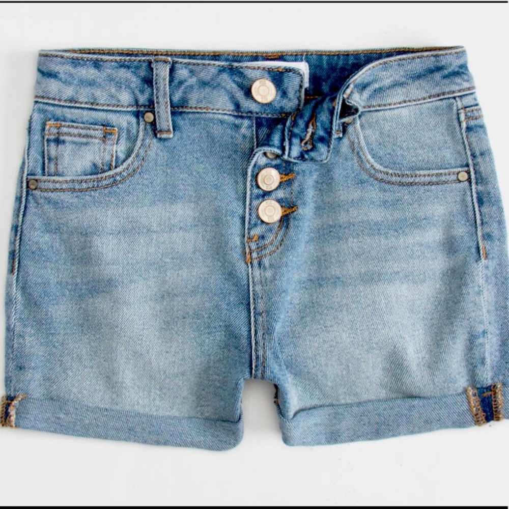 Tilly’s - Girls RSQ High Rise Cuff Shorts